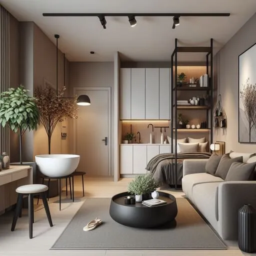Compact Living: The Art of Space and Stillness